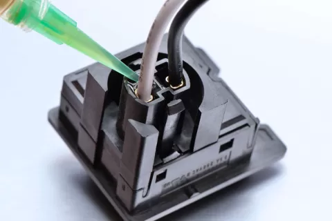 UV curing potting compounds are used throughout the electronic industry