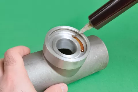Glass Transition Temperature of an adhesive