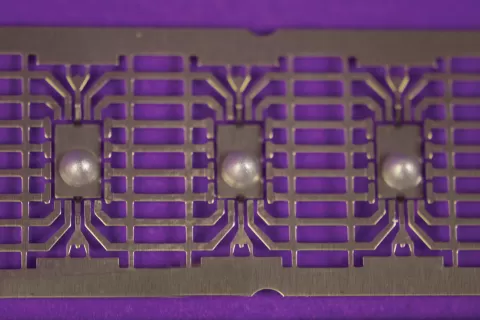 Silver filled adhesive compounds