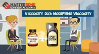 How to modify the viscosity of adhesive compounds